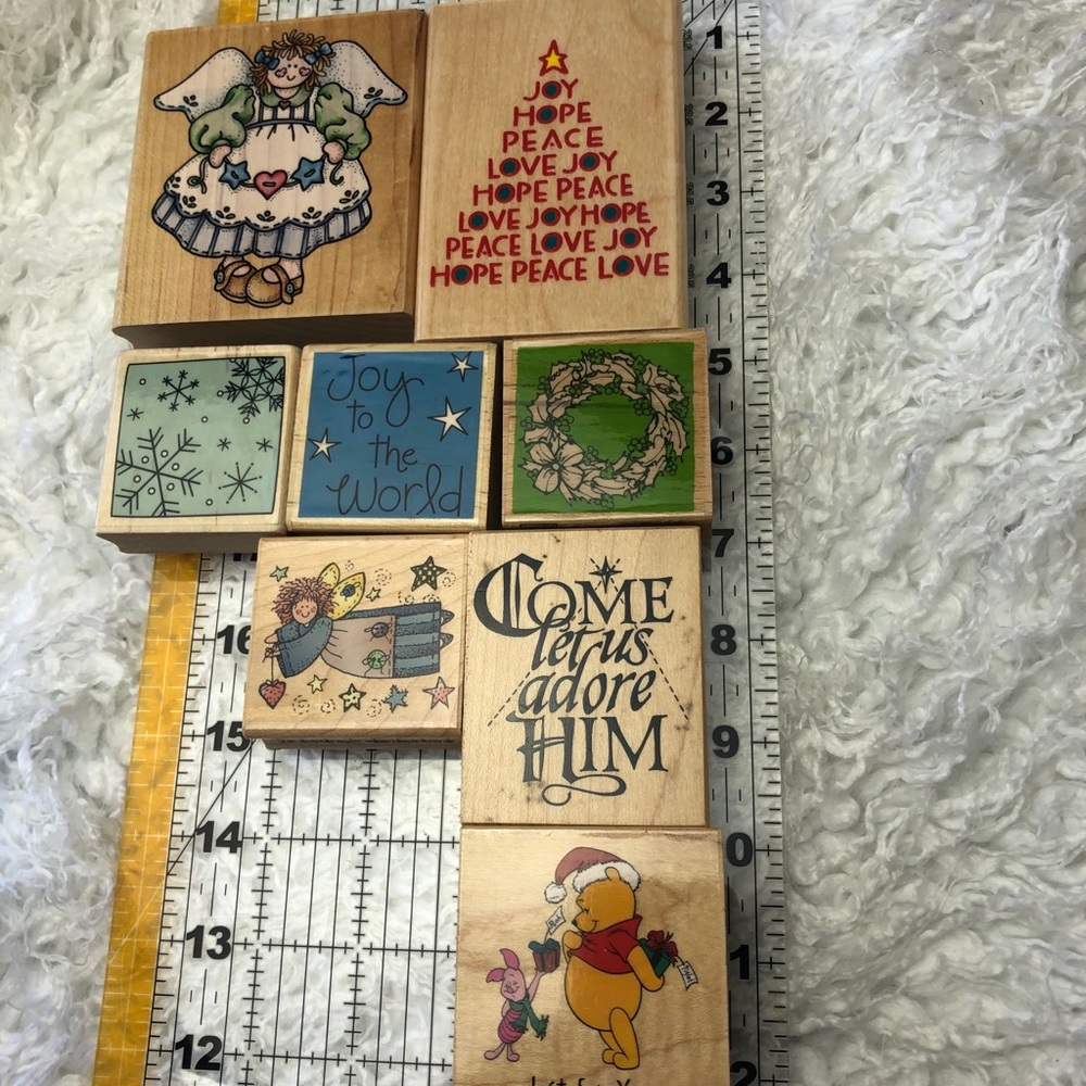 Wooden stamps - Christmas bundle